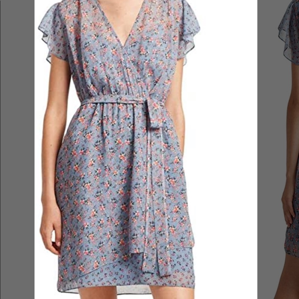 French Connection Printed Tie Mini Dresses  - 2